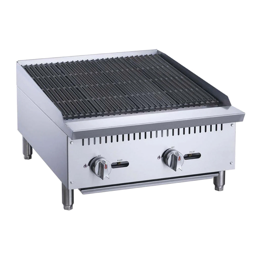 Asador Comercial Migsa RFS-24-MG A Gas De 2 Quemadores Radiantes