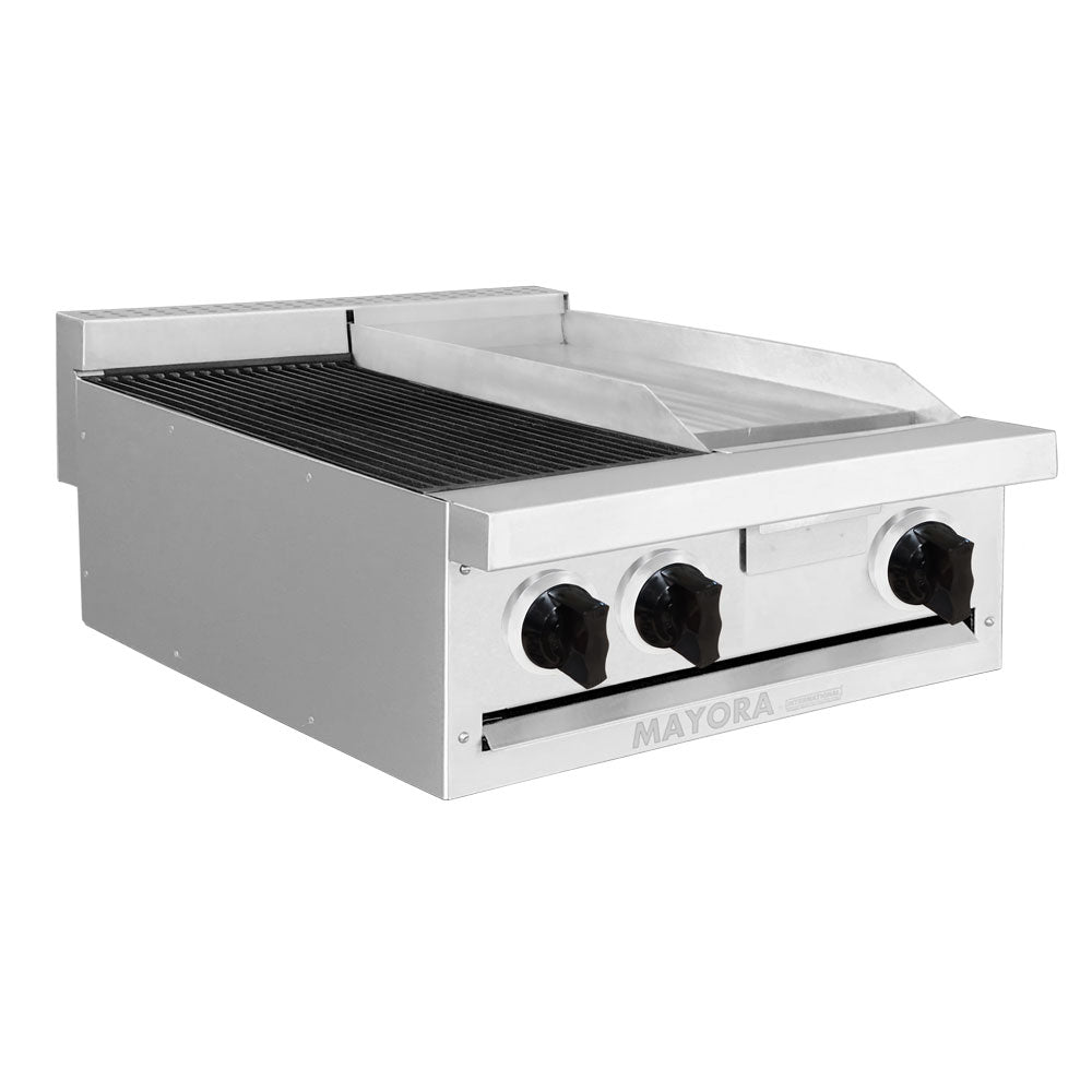 Estufa Modular International Mayora EM2-1A+1P Con Asador Y Plancha