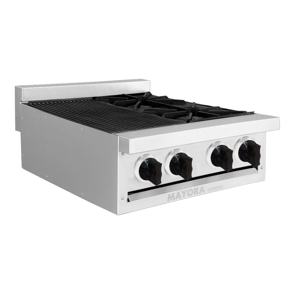 Estufa Modular International Mayora EM2-1A+1Q Con Asador Y 2 Quemadores