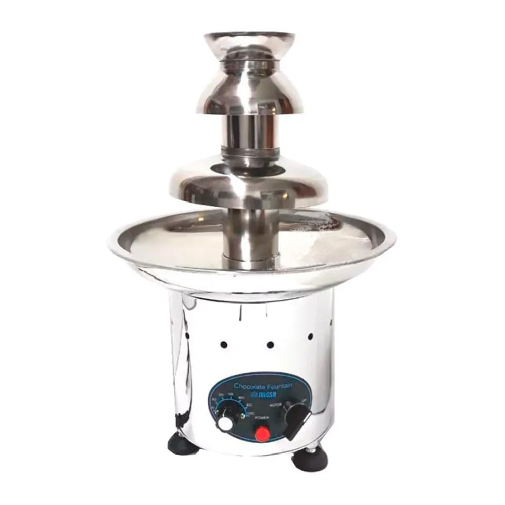 Fuente De Chocolate Profesional Migsa CF21A De 3 Cascadas