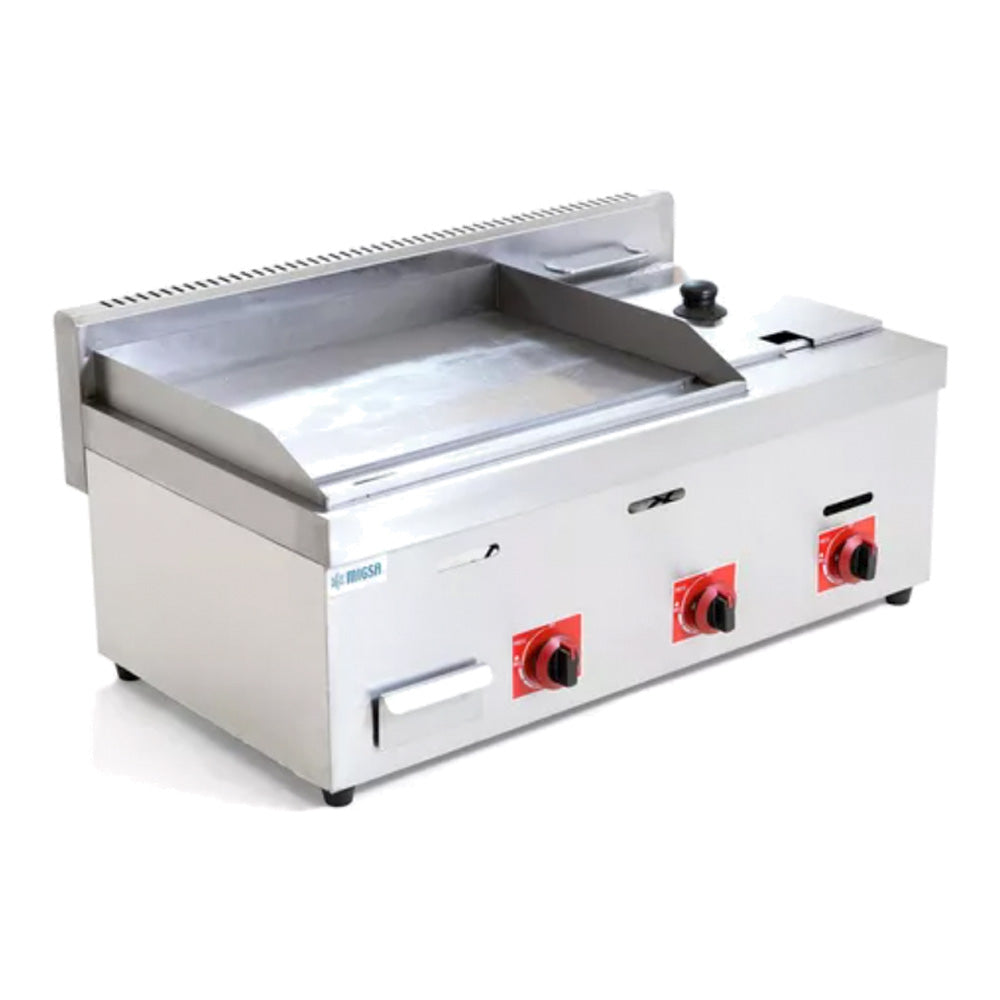 Plancha Grill Lisa Migsa PFM-85 Con Freidora A Gas