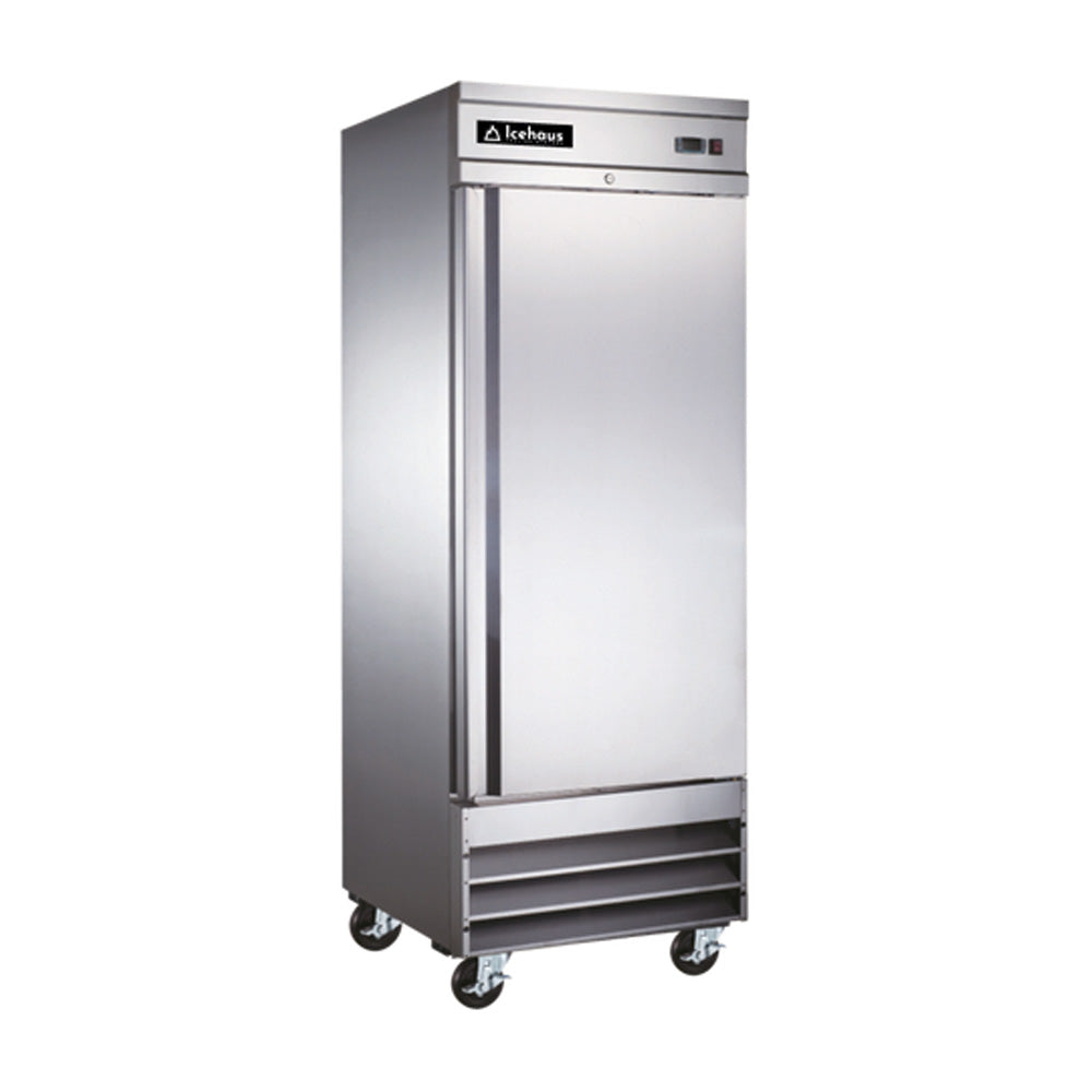 Refrigerador De Acero Inoxidable Icehaus RV-1PS-SS-01 Puerta Solida