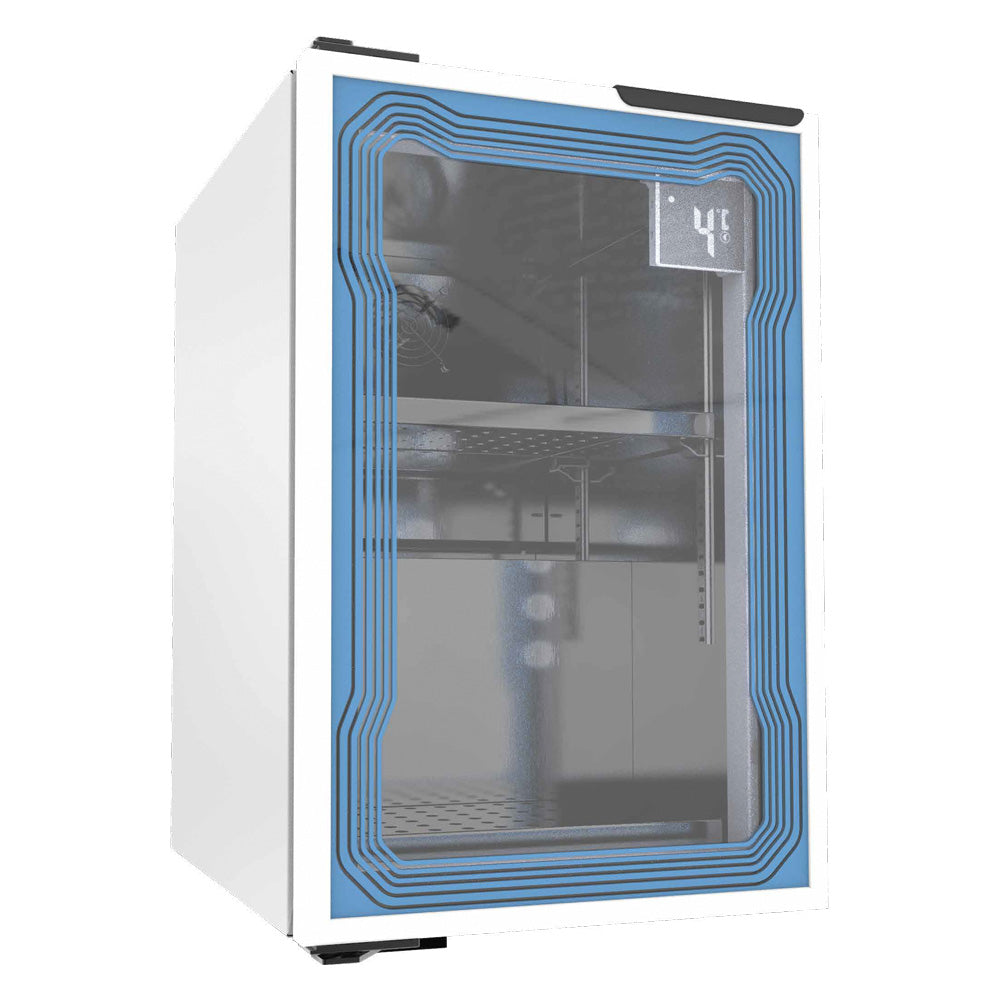 Refrigerador Para La Salud Imbera VMC01-M1 Puerta De Cristal Sin Chapa - 1023588