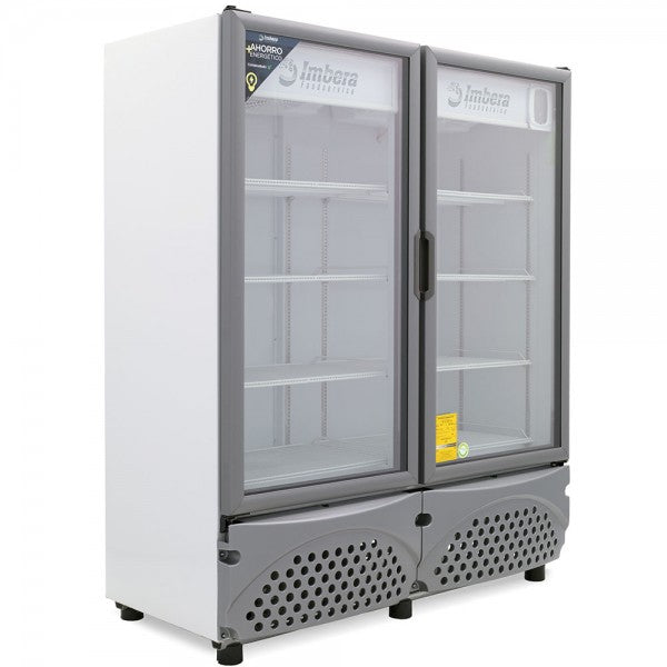 Refrigerador Imbera VR-35 / VRD-35 Doble Puerta De Cristal - 1023618